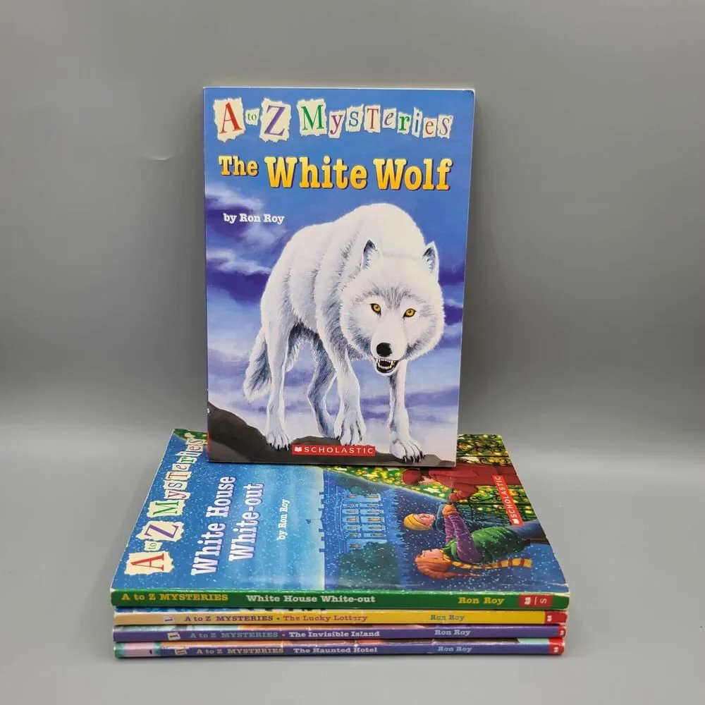 A To Z Mysteries 5 Book Lot Scholastic Paperback